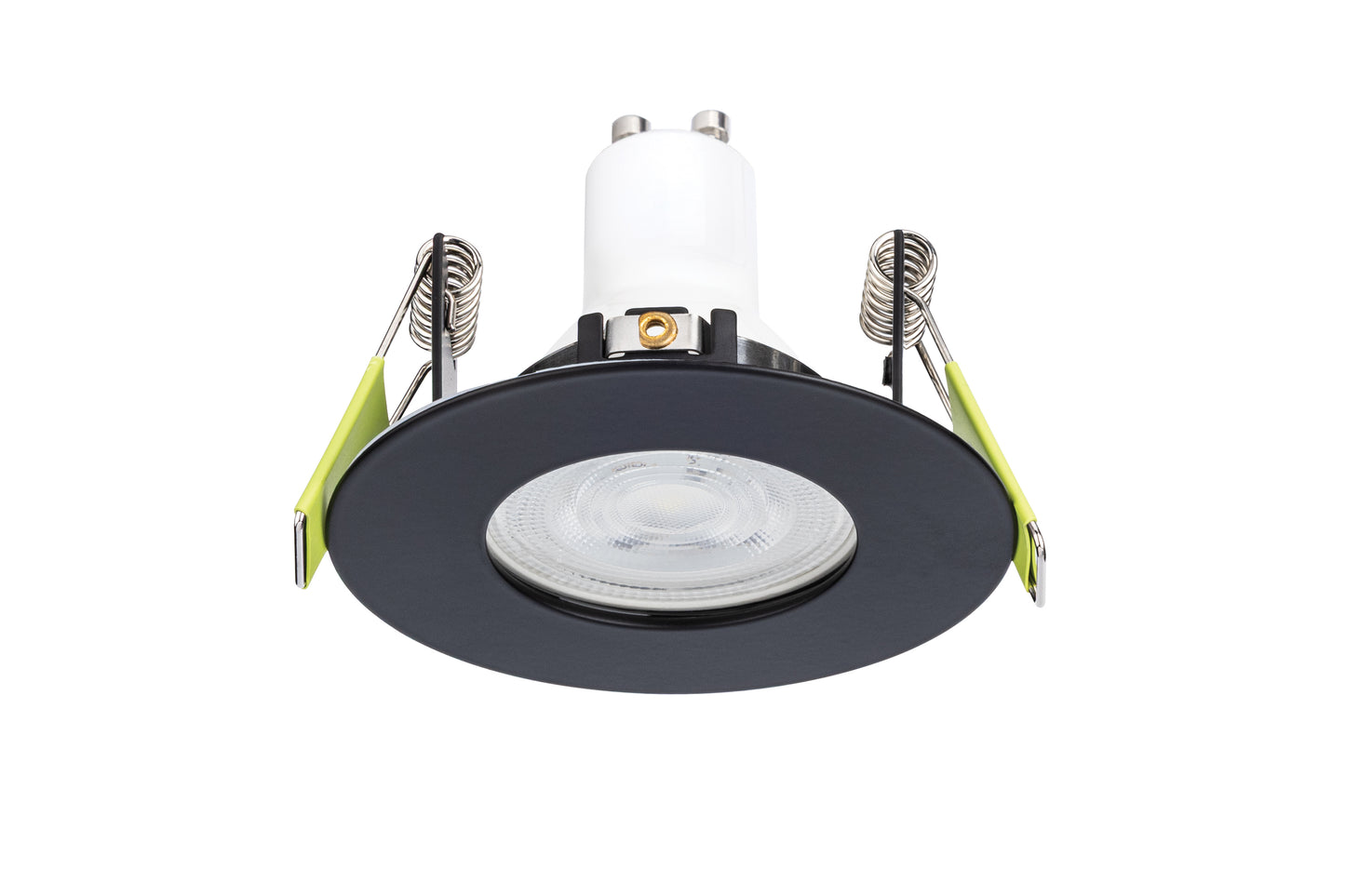 Dimbare IP65 LED inbouwspot - Bari - Mat Zwart - Brandwerend - Outledtl.nl 