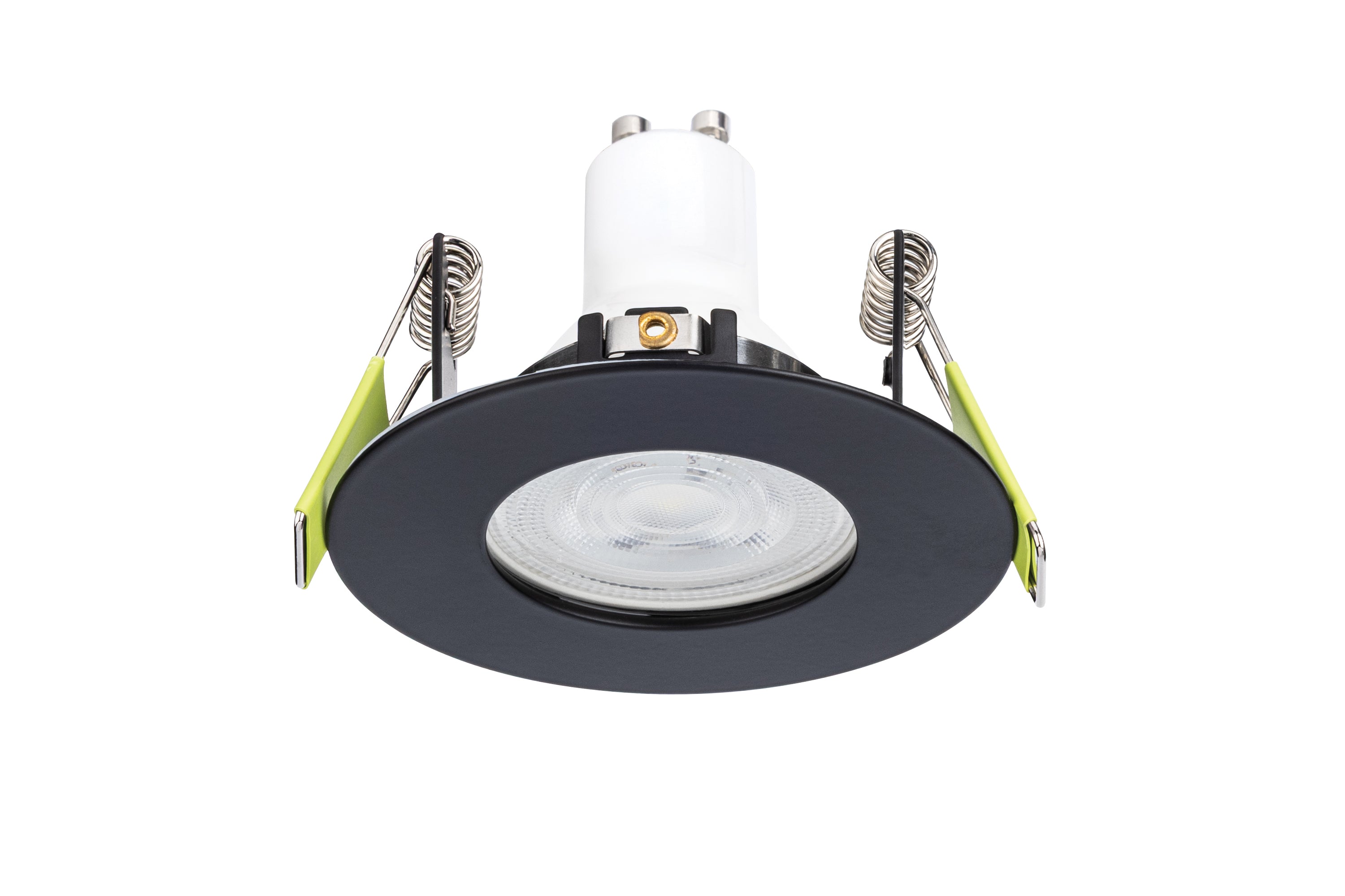 Dimbare IP65 LED inbouwspot - Bari - Mat Zwart - Brandwerend - Outledtl.nl 
