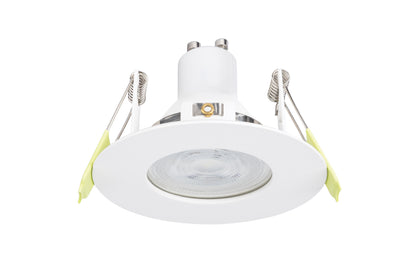 Dimbare IP65 LED inbouwspot - Baris- Mat wit - Brandwerend - Outledtl.nl 