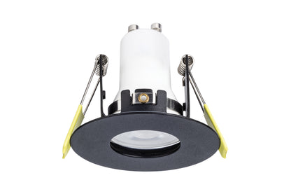 IP65 inbouwspot Dylan - Dimbaar - Brandwerend -waterdicht - Mat Zwart - Zaagmaat 60 t/m 65MM - Outledtl.nl 