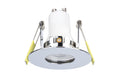 Brandwerende Mini GU10 Spot Hola  - Chroom - 45/55MM Zaagmaat - IP65 - Outledtl.nl 