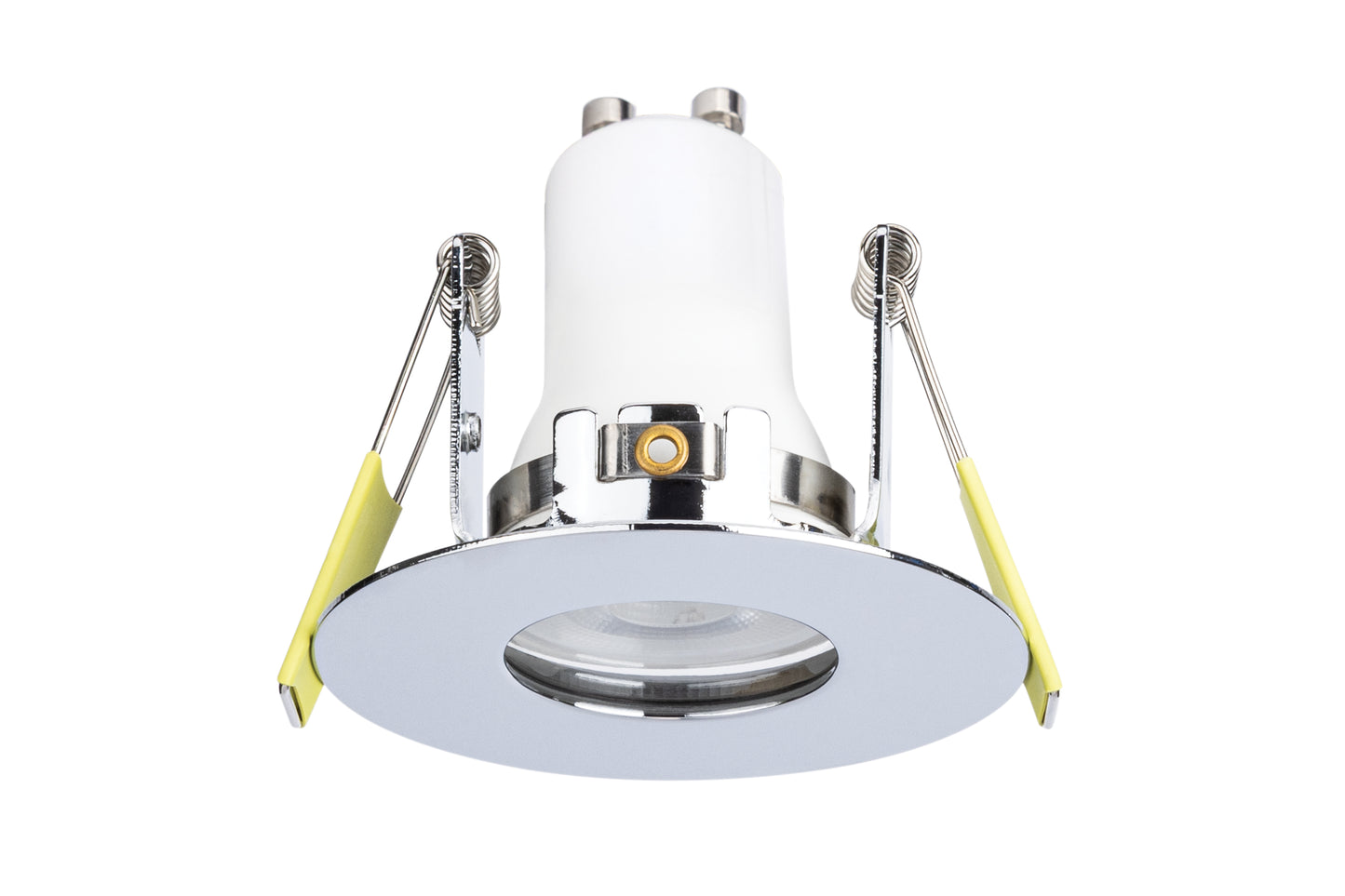 Brandwerende Mini GU10 Spot Hola  - Chroom - 45/55MM Zaagmaat - IP65 - Outledtl.nl 