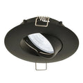 Led Spot Platos  - Mat Zwart - brede rand Ø100 mm - Dimbaar - Outledtl.nl 
