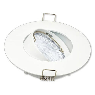 Led Spot Platos  - Wit - brede rand Ø100 mm - Dimbaar - Outledtl.nl 