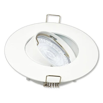 Led Spot Platos  - Wit - brede rand Ø100 mm - Dimbaar - Outledtl.nl 
