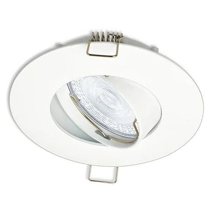 Led Spot Platos  - Wit - brede rand Ø100 mm - Dimbaar - Outledtl.nl 