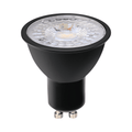 GU10 LED Spot Lesa - 7 Watt - Dimbaar - 2700K - Warm Wit - Zwart - Outledtl.nl 