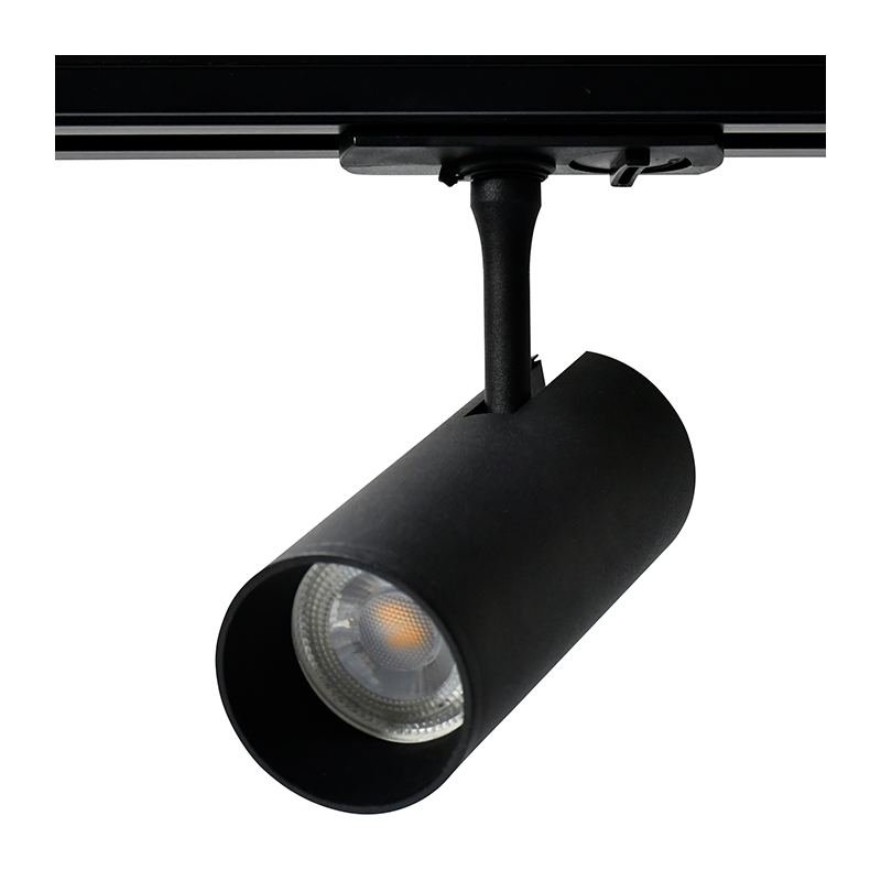 1-Fase Led Spot railsystemen  | Zwart | Inclusief GU10 Fitting - Outledtl.nl 