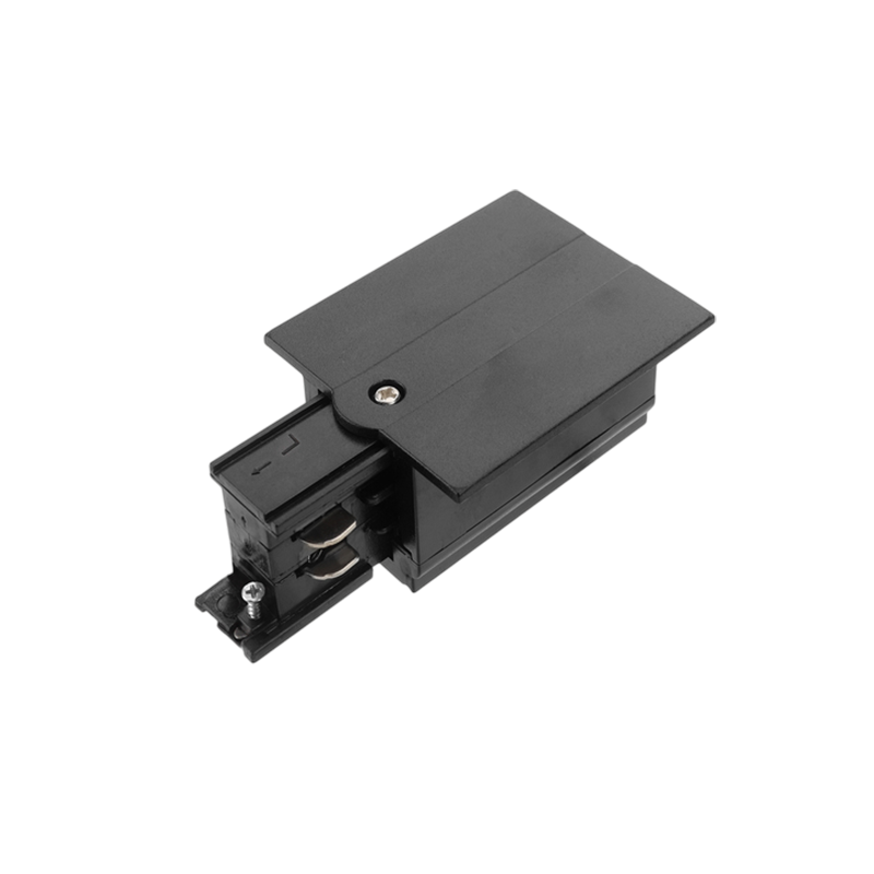 3-Fase Inbouw Rail - Power Connector - Zwart - Right - Outledtl.nl 