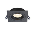 Led spots Ceres - Vierkant - Dimbaar - Luxe Design - Zwart - Outledtl.nl 