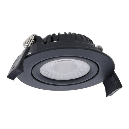 LED Inbouwspot | Dimbaar | IP65 | 5W/7W | CCT | Zwart - Outledtl.nl 