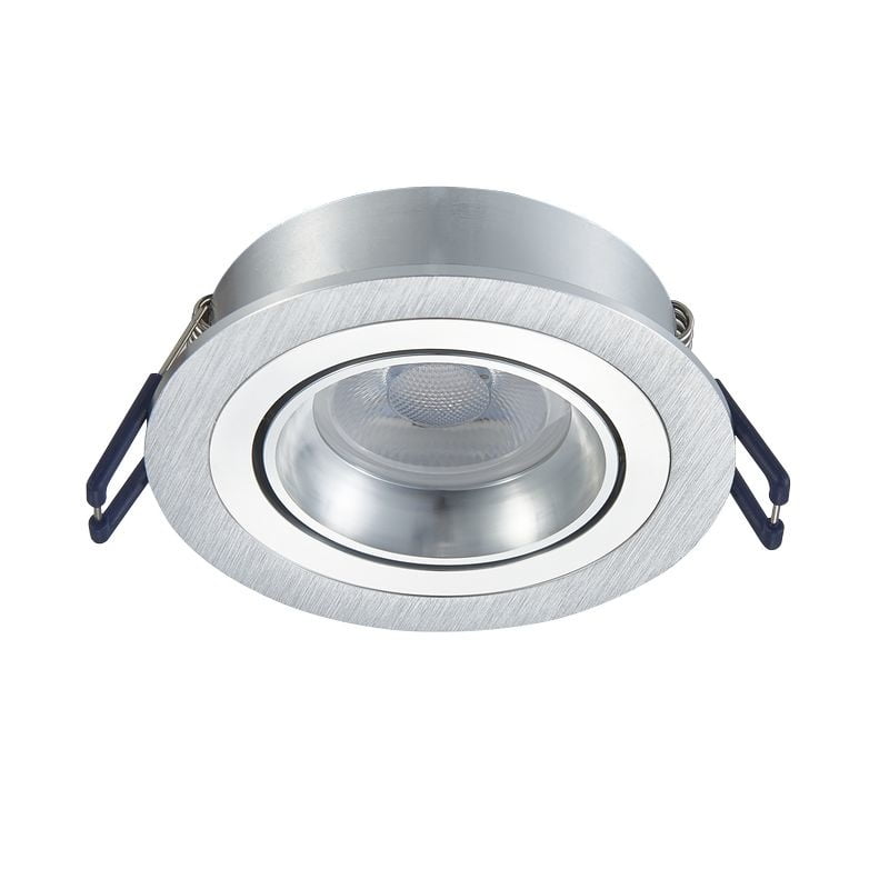 LED Spot - Metis - Dimbaar - Philips - Geborsteld Aluminium - Outledtl.nl 
