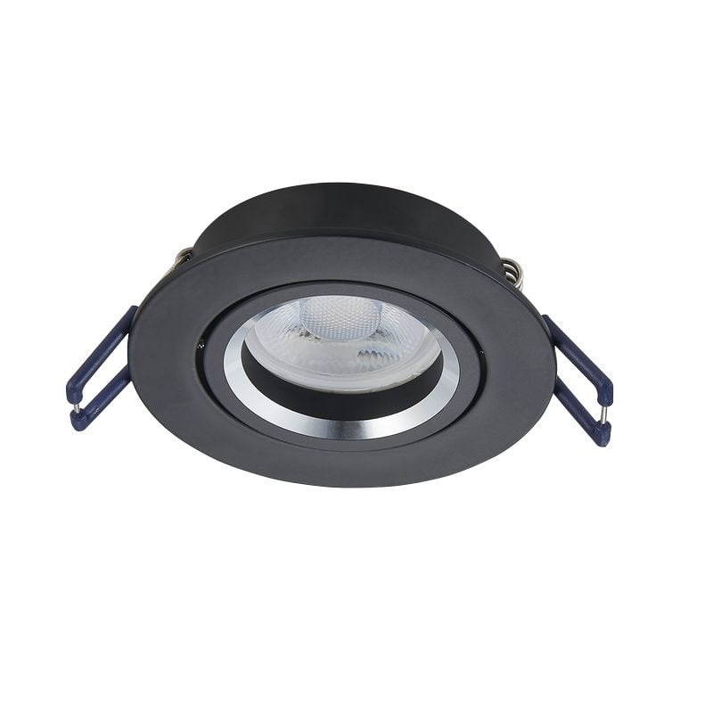 LED Spot - Sinope - Dimbaar - Philips - Mat  Zwart - Outledtl.nl 
