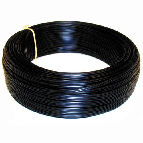 2 X 0,75MM2  -  Rond Installatie Draad  -  VMVL Zwart - Outledtl.nl 