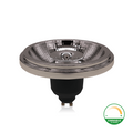 GU10 AR111 spots | Dim2Warm | 12w | 45° | CRI>85 - Zwart
