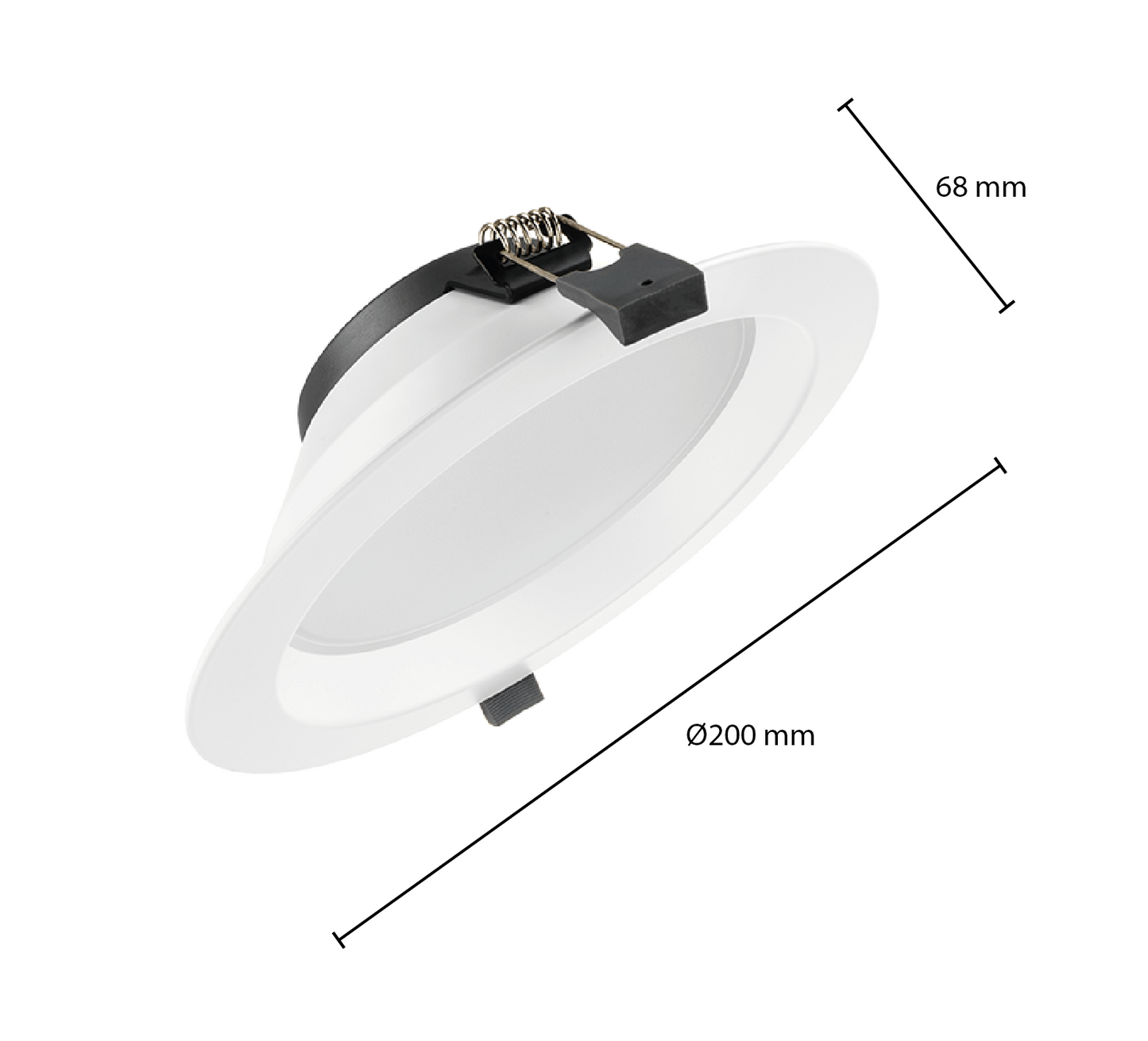 LED Downlight  -  Tri Color - 15 Watt - Zaagmaat Ø168 - 190MM - Outledtl.nl 