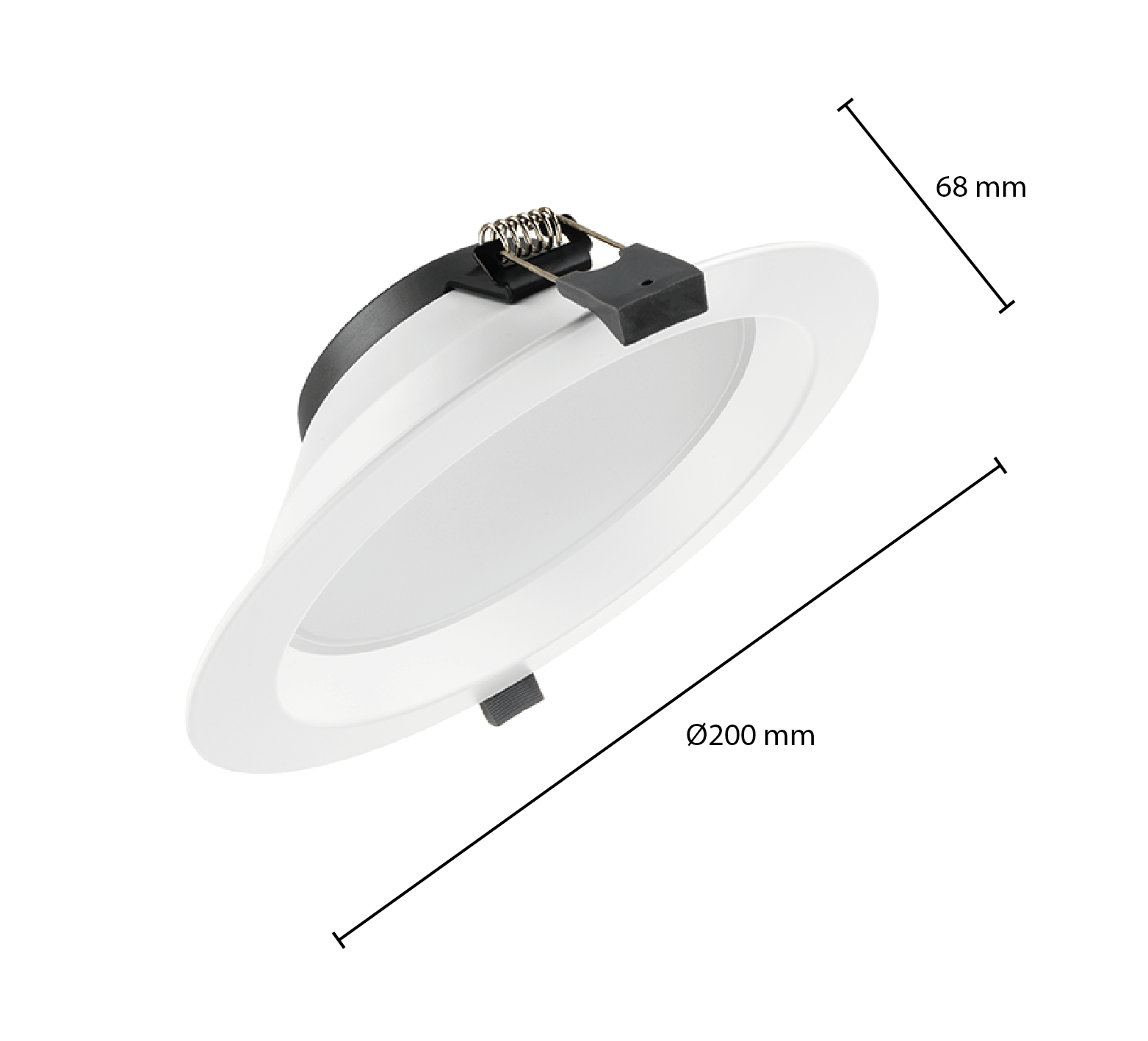 LED Downlight  -  Tri Color - 15 Watt - Zaagmaat Ø168 - 190MM - Outledtl.nl 