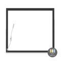 Led Frame Paneel 60X60CM - 32W - CCT-Switch - Zwart - Outledtl.nl 