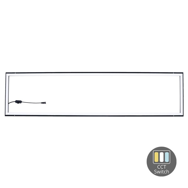 Led Frame Paneel 120X30CM - 40W - CCT-Switch - Zwart - Outledtl.nl 