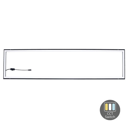 Led Frame Paneel 120X30CM - 40W - CCT-Switch - Zwart - Outledtl.nl 