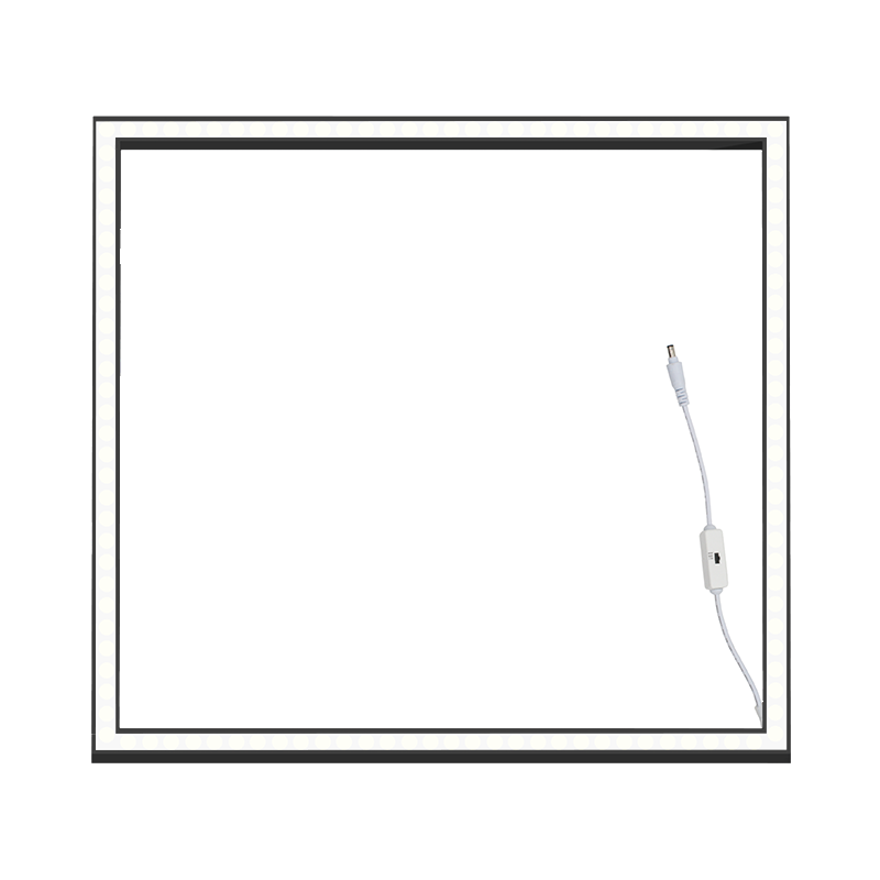 Led Frame Paneel 60X60CM - 32W - CCT-Switch - Zwart - Outledtl.nl 