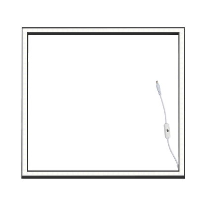 Led Frame Paneel 60X60CM - 32W - CCT-Switch - Zwart - Outledtl.nl 