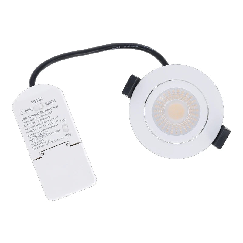 LED Inbouwspot | Dimbaar | IP65 | 5W/7W | CCT Wit - Outledtl.nl 