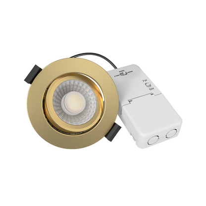 LED Inbouwspot | Dimbaar | IP65 | 5W/7W | CCT | Goud - Outledtl.nl 