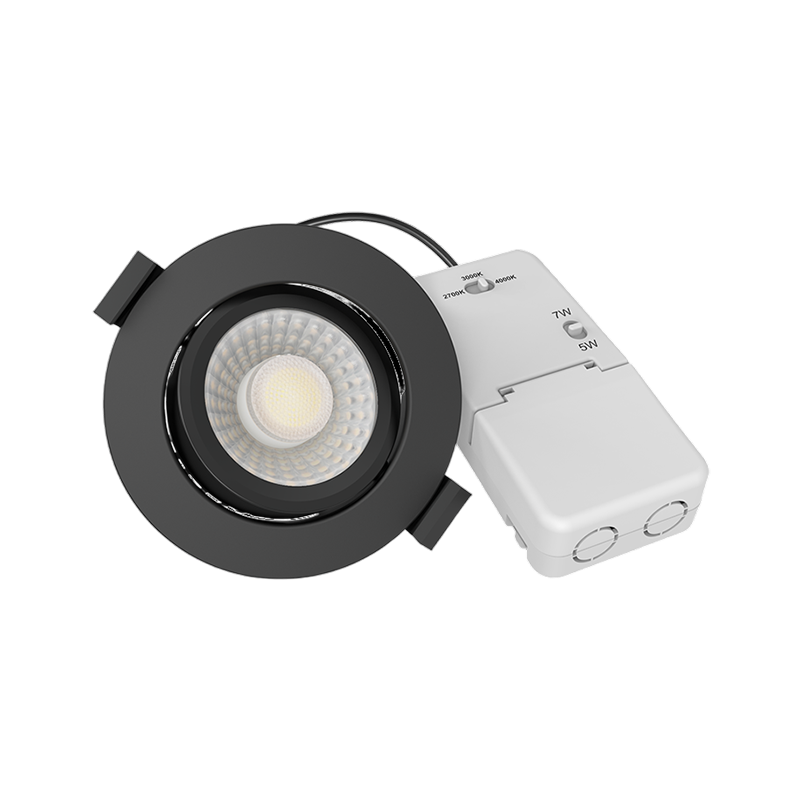 LED Inbouwspot | Dimbaar | IP65 | 5W/7W | CCT | Zwart - Outledtl.nl 