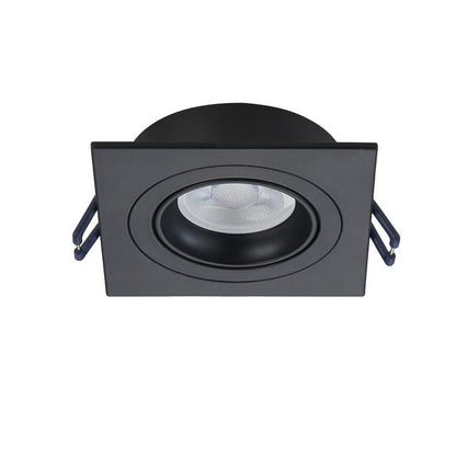LED Spot Pasiphae - Vierkant - Dimbaar - Philips - Mat zwart - Outledtl.nl 