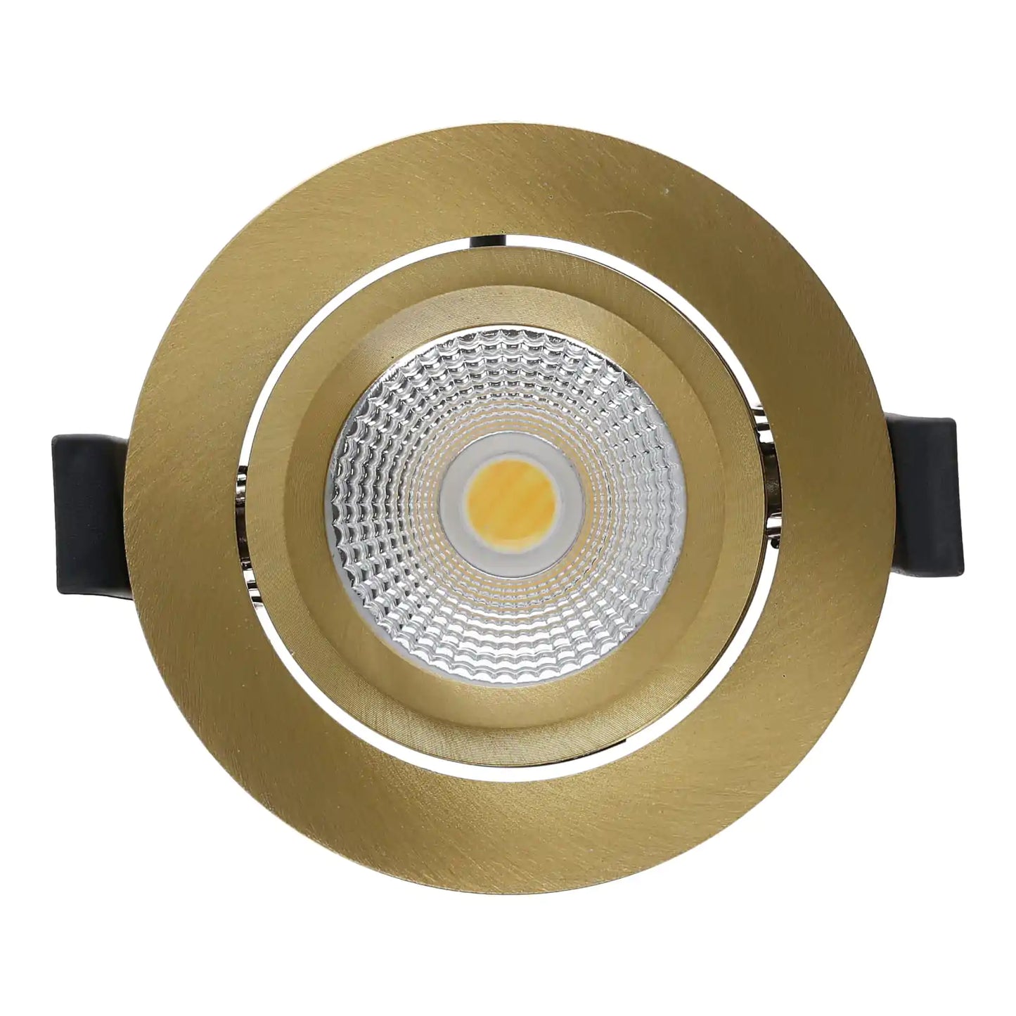 LED Inbouwspot Aristo | Dimbaar | IP65 | 4W of 6W | CCT Switch | Zaagmaat: Ø68-75 mm | Goud - Outledtl.nl 