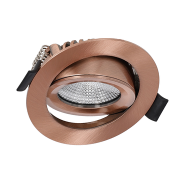 Inbouwspots Led -  Dannie - 5 watt - Dim to Warm - Hoge Kwaliteit - Koper - Outledtl.nl 