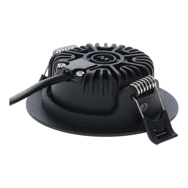 LED Inbouwspot Aristo | Dimbaar | IP65 | 4W en 6W | CCT Switch | Zaagmaat: Ø68-75 mm | Zwart - Outledtl.nl 