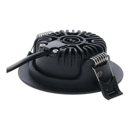 LED Inbouwspot Aristo | Dimbaar | IP65 | 4W en 6W | CCT Switch | Zaagmaat: Ø68-75 mm | Zwart - Outledtl.nl 