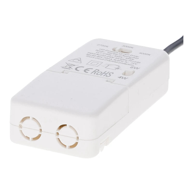 LED Inbouwspot Aristo | Dimbaar | IP65 | 4W en 6W | CCT Switch | Zaagmaat: Ø68-75 mm | Mat Wit - Outledtl.nl 