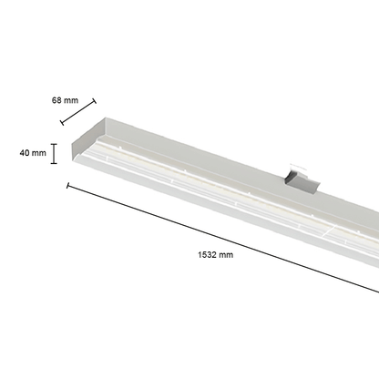 Lichtlijn  Module | Jupiter | Wattage Switch | 33W/42W/58W/66W | 90° - Outledtl.nl 