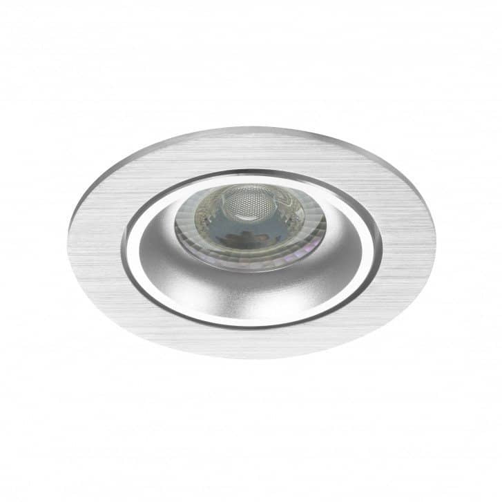 Inbouwspots led  Andor - Dimbaar - Geborsteld Aluminium - Outledtl.nl 