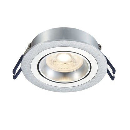 LED Spot - Metis - Dimbaar - Philips - Geborsteld Aluminium - Outledtl.nl 
