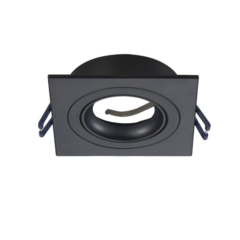 LED Spot Pasiphae - Vierkant - Dimbaar - Philips - Mat zwart - Outledtl.nl 