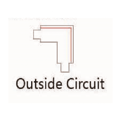 L-VORM CONNECTOR OUTSIDE - ZWART - Outledtl.nl 