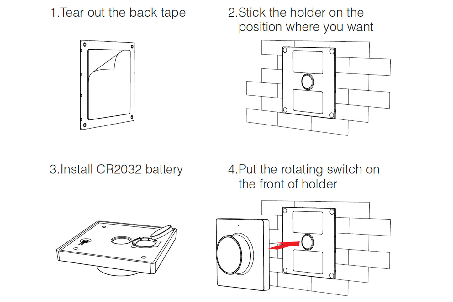 MI-LIGHT Wandbediening - CCT