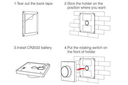 MI-LIGHT Wandbediening - CCT