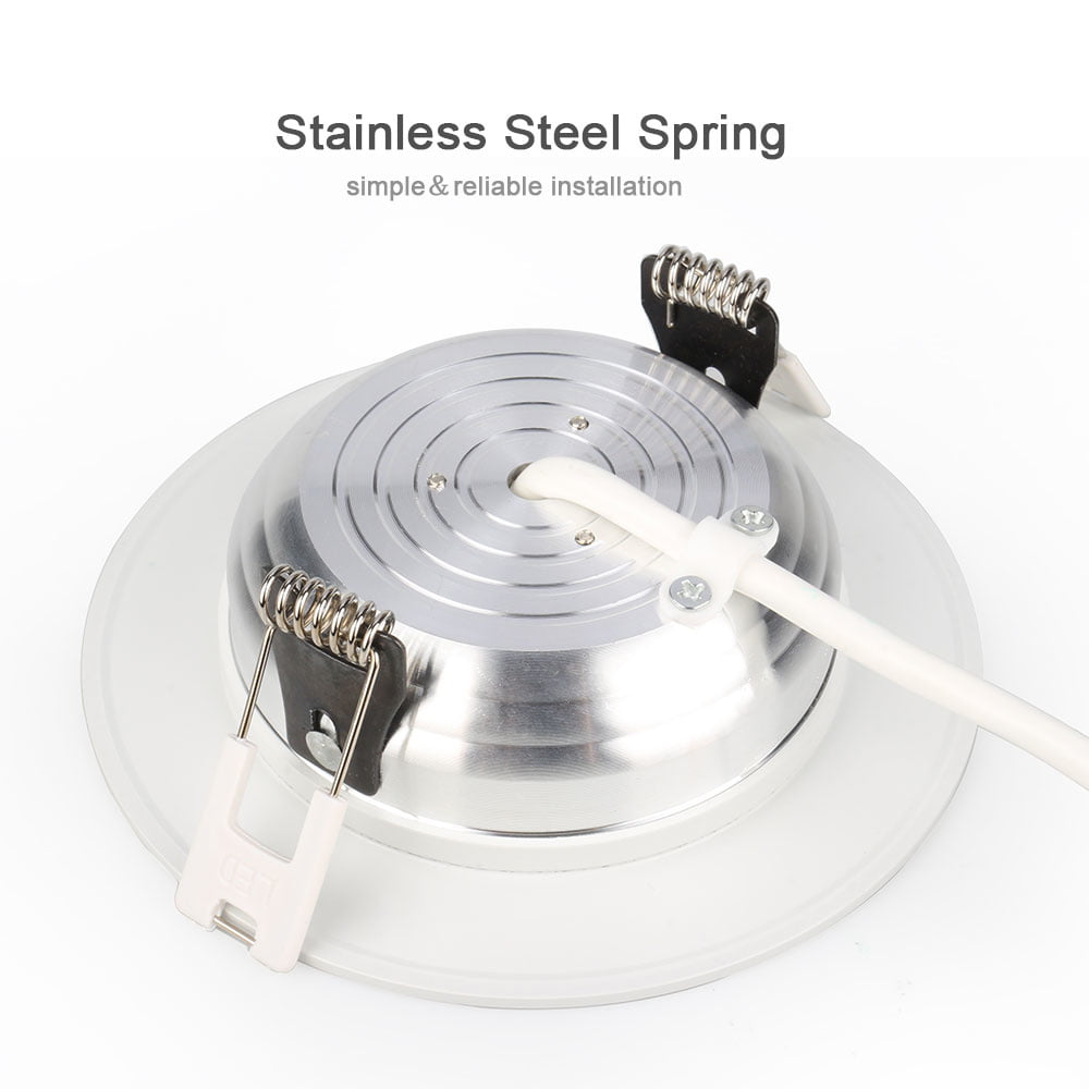 Slimme inbouwspot Stanley - 6  watt - RGB+CCT - Dimbare kleuren - Outledtl.nl 