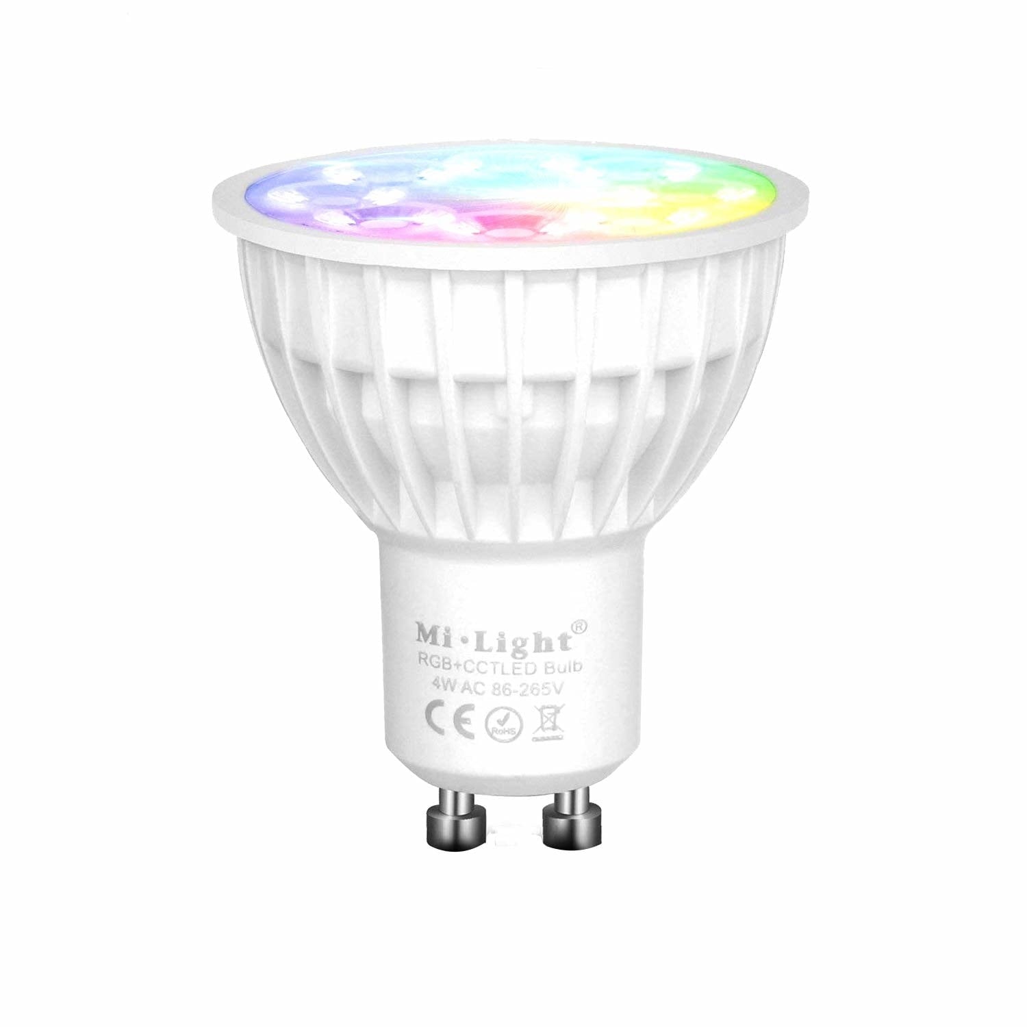 Mi-Light LED SPOT GU10 - RGB+CCT - DIMBAAR - Outledtl.nl 
