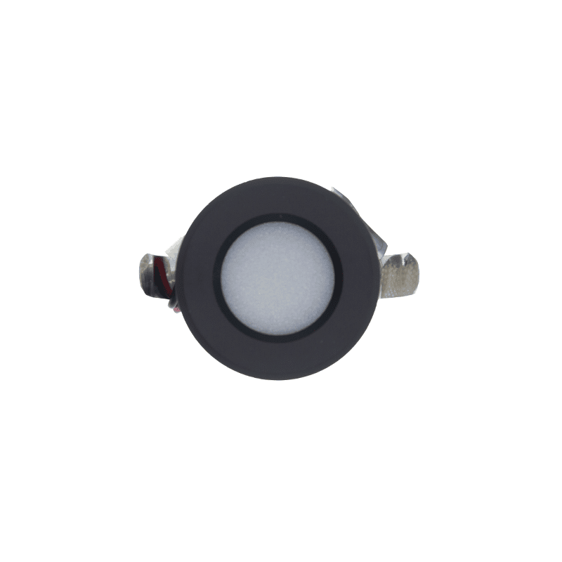 Mini Inbouwspot - 230V - 1,5W - Dimbaar - Mat Zwart - Zonder trafo - Outledtl.nl 