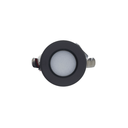 Mini Inbouwspot - 230V - 1,5W - Dimbaar - Mat Zwart - Zonder trafo - Outledtl.nl 
