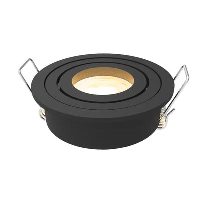 Mini LED Spot GU10 – Zaagmaat 58 mm | Zwart | Delos - Outledtl.nl 