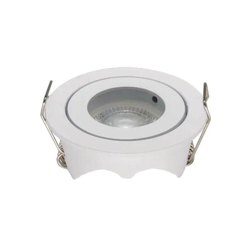 Mini armatuur Paros Wit + GU10 Mini LED Spot | Zaagmaat 48 mm - Outledtl.nl 