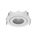 Mini armatuur Paros Wit + GU10 Mini LED Spot | Zaagmaat 48 mm - Outledtl.nl 