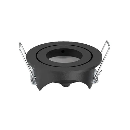Mini armatuur Paros Zwart + GU10 Mini LED Spot | Zaagmaat 48 mm - Outledtl.nl 